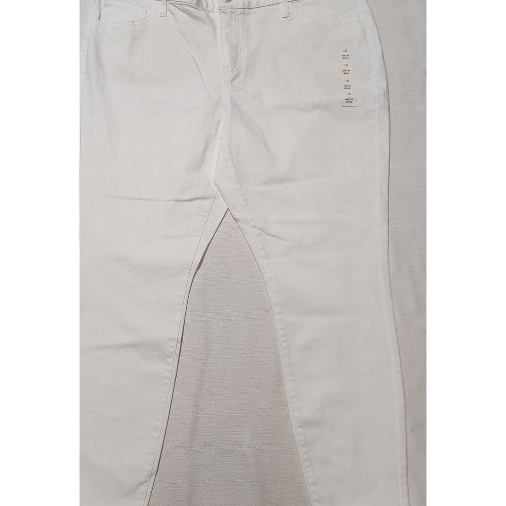 AVA & VIV Women's mid rise skinny fitted hip & thighs size 18 W40''x L40''